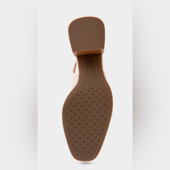 NWT AEROSOLES Women's Eggnog Slingback Heels - Picture 5 of 10